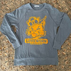 Women’s Lovewarn Santa Barbara Crewneck Sweatshirt Size Small